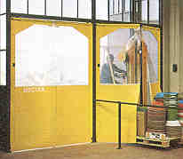 puertas flexibles batientes